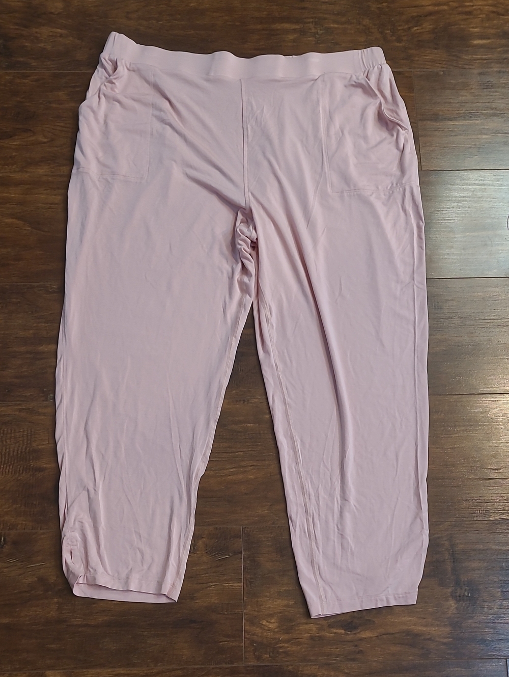 Duluth Trading Co. Girls Light Pink Pull-On Capri Leggings Size Xxl